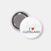 Ik hou van Cleveland Magneet (Voorkant / Achterkant)