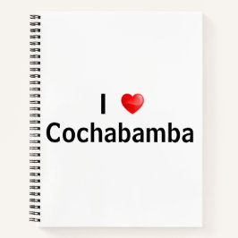 Ik hou van Cochabamba Notitieboek