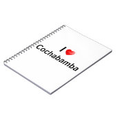 Ik hou van Cochabamba Notitieboek (Linkerzijde)