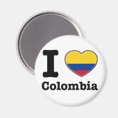 Ik hou van Colombia Magneet (Voorkant / Achterkant)