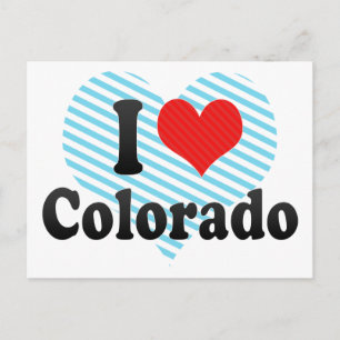 Ik hou van Colorado Briefkaart