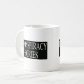 Ik hou van complottheorieën koffiemok (Voorkant links)