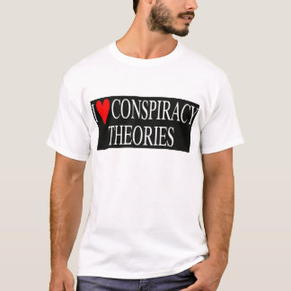 Ik hou van complottheorieën t-shirt