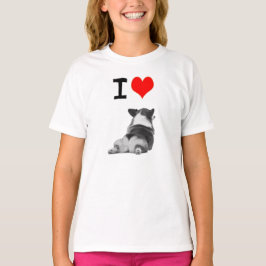 Ik hou van Corgi Butts T-shirt