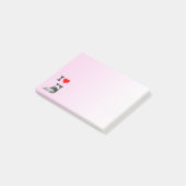 Ik hou van Corgis Post-it® Notes (Schuin)