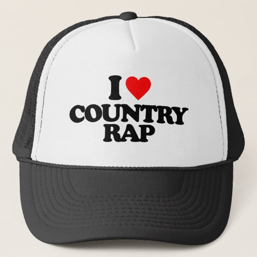 IK HOU VAN COUNTRY RAP TRUCKER PET (Voorkant)