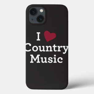 Ik hou van countrymuziek iPhone 13 hoesje