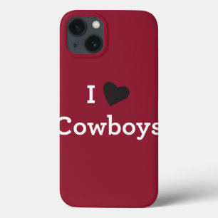 Ik hou van cowboys iPhone 13 hoesje