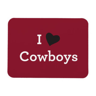 Ik hou van Cowboys Magneet