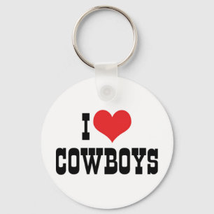 Ik Hou Van Cowboys Sleutelhanger