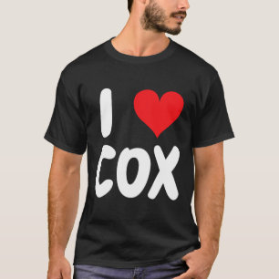 Ik hou van Cox - Hart - Naam T-shirt