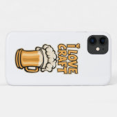 Ik hou van Craft Beer Case-Mate iPhone Case (Achterkant (horizontaal))