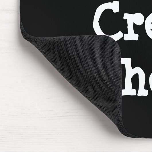 Ik hou van Crème Cheese hart T-Shirt Muismat (Hoek)