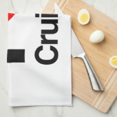 ik hou van cruises theedoek (Quarter Fold)