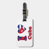 Ik hou van Cuba Bagagelabel (Voorkant verticaal)