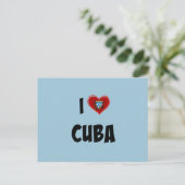 Ik hou van Cuba Briefkaart (Staand voorkant)