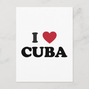 Ik hou van Cuba Briefkaart