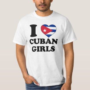 Ik hou van Cubaanse meisjes T-shirt