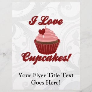 Ik hou van Cupcakes Flyer