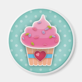 Ik hou van Cupcakes Magnet Magneet