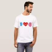 Ik hou van cupcakes t-shirt (Voorkant volledig)