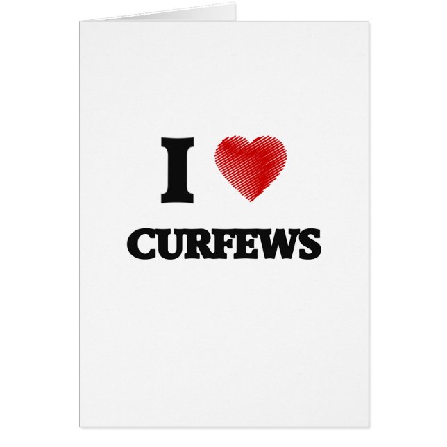 Ik hou van Curfews (Voorkant)