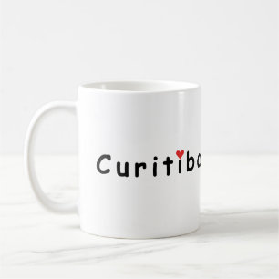 Ik hou van Curitiba Koffiemok