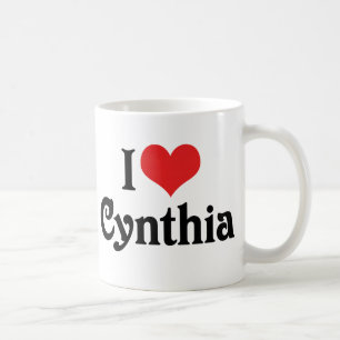 Ik hou van Cynthia Koffiemok
