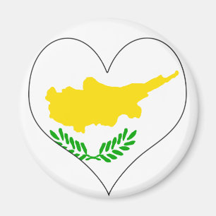 Ik hou van Cyprus Magneet