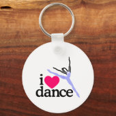 Ik hou van Dance Sleutelhanger (Voorkant)