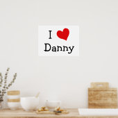 Ik hou van Danny Poster (Keuken)