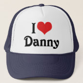 Ik hou van Danny Trucker Pet (Voorkant)