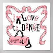 Ik hou van dans Print (Voorkant)
