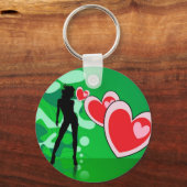 Ik hou van dans! sleutelhanger (Voorkant)