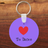 Ik hou van dans, Sleutelhanger (Voorkant)