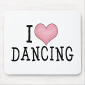 Ik hou van dansen muismat (Voorkant)