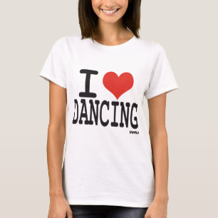 Ik hou van dansen t-shirt