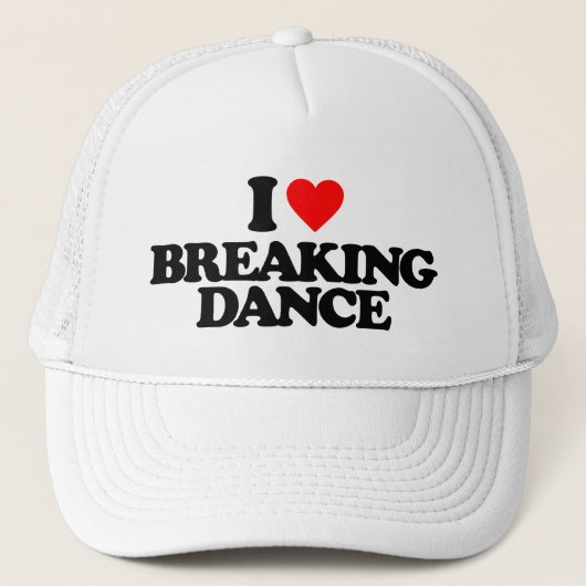 IK HOU VAN DANSEN TRUCKER PET (Voorkant)