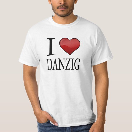 Ik hou van Danzig T-shirt (Voorkant)