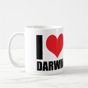 Ik hou van Darwin Koffiemok