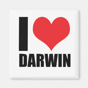 Ik hou van Darwin Magneet