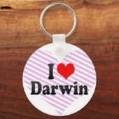 Ik hou van Darwin Sleutelhanger (Voorkant)