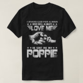 ik hou van dat hij mijn poppie stuurde t-shirt (Design voorkant)