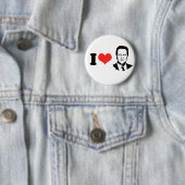 Ik hou van David Cameron Ronde Button 5,7 Cm (In situ)