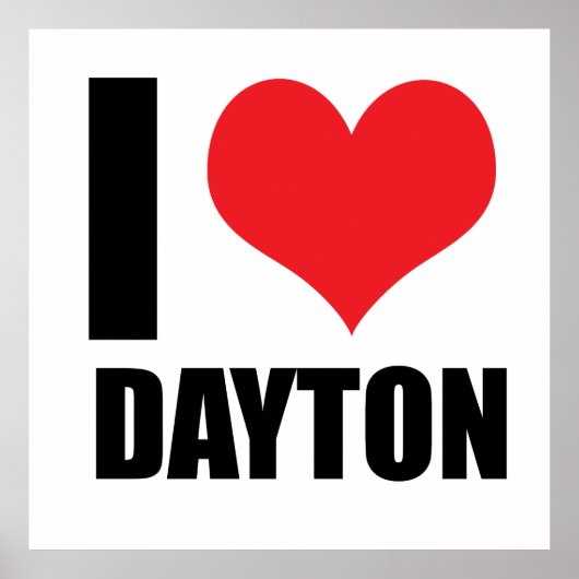 Ik hou van Dayton Poster (Voorkant)