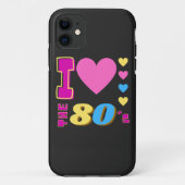 Ik hou van de 80's Case-Mate iPhone case (Achterkant)