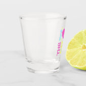 Ik hou van de 80s Disco Costume Shot Glas (Links)