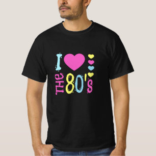 Ik hou van de 80s Disco Costume T-shirt