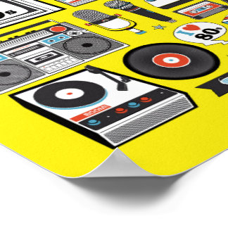 Ik hou van de 80's poster