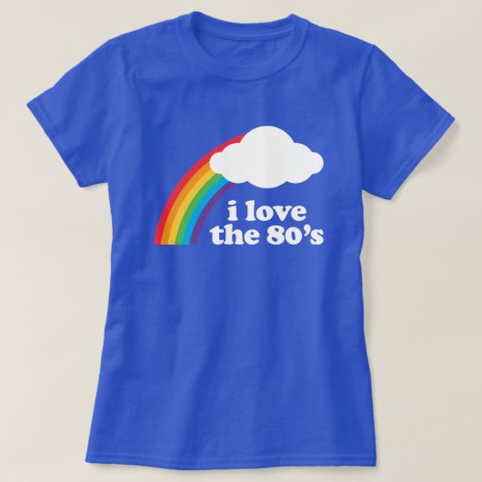 Ik hou van de 80's (Redux 2022) T-Shirt (Design voorkant)